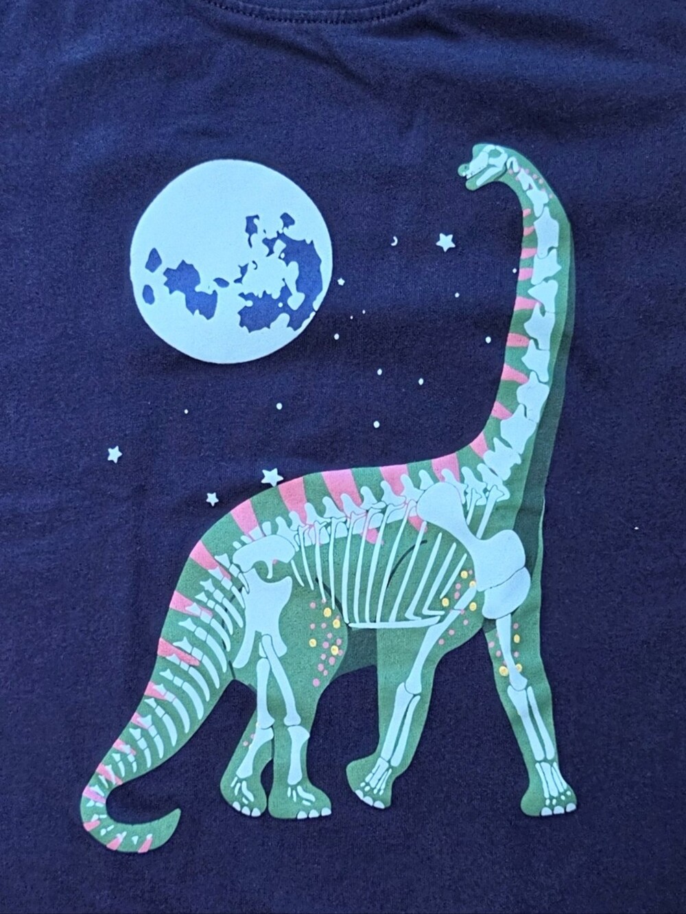 Dinosaur DINO Cotton Shirt Size 120- us 5/6 Boys Blue